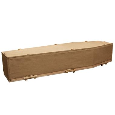 Jute coffin