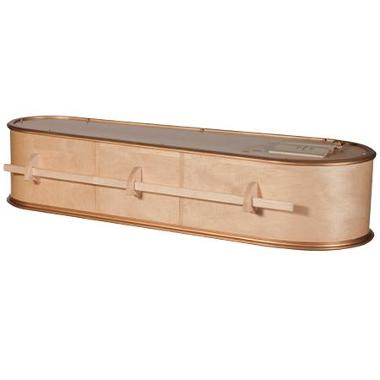 Maple coffin