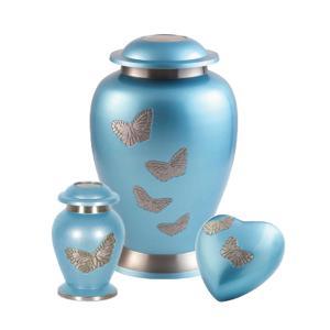 Butterflies ashes urn